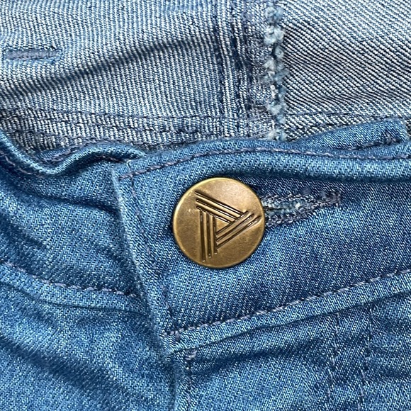 Blue Delta Jeans Men's Size 30X31 Blue Denim 5 Pocket Custom Made Stretch - Picture 3 of 11